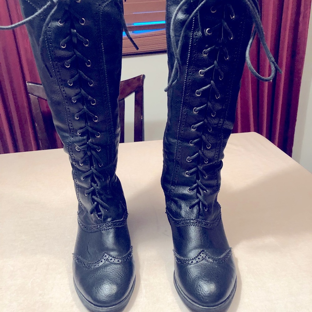 Faux leather Boots Size 7.5